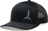 Custom Logo Trucker Hat, Tamarack Mountain, No-Sweat Hat Liner Included