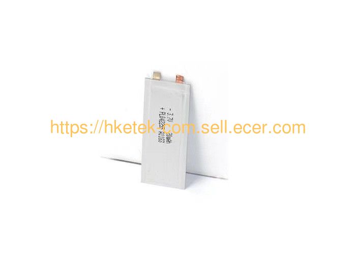 042255 3.7v 24mAh Ultra Thin Rechargeable Wearable Device Battery , Smart Card Battery