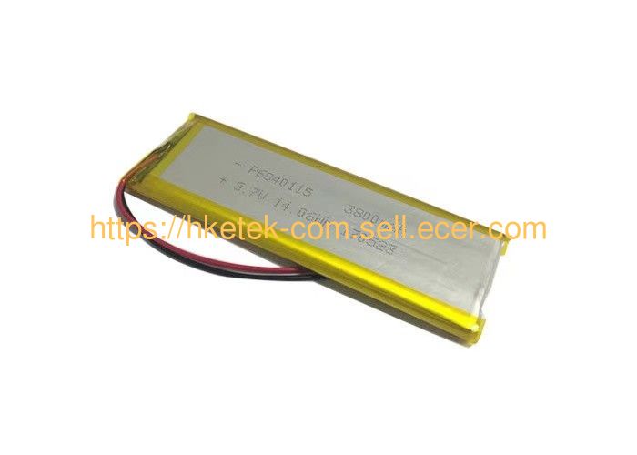 POS Terminal Rechargeable Lithium Polymer Battery HKE6840115 3.7V 3800mAh