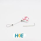 Anti theft Stainless Cable Security Tether with Retractable Pull Box