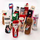 China Factory Directly Design Thick Fluffy Christmas Socks Womens Winter Fuzzy Warm Christmas Socks