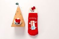 China Factory Directly Design Thick Fluffy Christmas Socks Womens Winter Fuzzy Warm Christmas Socks