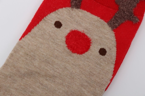 Cotton Crew Socks Custom Design Your Own Customized Unisex Warm Christmas Socks