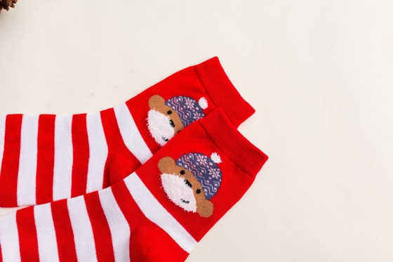 Nice Design Wholesale Funny Christmas Socks Breathable Sustainable adult Christmas Socks