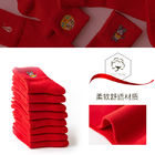 Custom Logo Adult Red Socks Comfortable Long Tube Fortune Socks