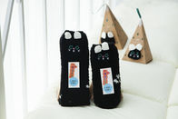 Japanese Coral Velvet Floor Socks Thickened Three-Dimensional Cartoon Embroidery Half Velvet Christmas Socks Box Christm