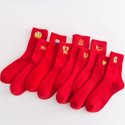 High Technique Factory Manufacture Embroidery Various Animals Cheap Stocking Christmas Sock