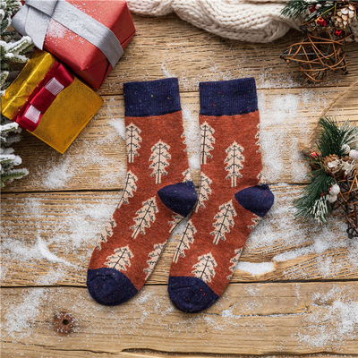 Wholesale Cheap Top Sale Winter 50% wool Funny Socks Christmas Gift Socks For Adults