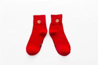 Red Women Dress Crew Socks Christmas Unisex Knit Cotton Classic Assorted Socks