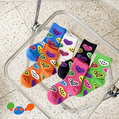 Christmas  Jacquard Kids Thigh High Stockings Winter Stocking For Baby