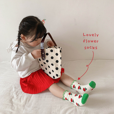 Children'S Socks Keep Warm And Lovely Kids Ankle Stocking Pants Jacquard Stockings Baby