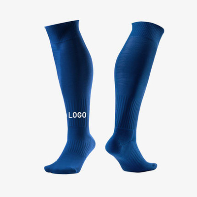 OEM Custom Men Long Soccer Socks Knee Copper High Stockings Sports Compression Football Sport Socks