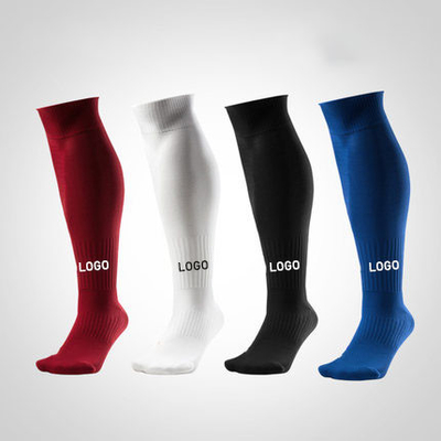 OEM Custom Men Long Soccer Socks Knee Copper High Stockings Sports Compression Football Sport Socks