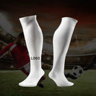 OEM Custom Men Long Soccer Socks Knee Copper High Stockings Sports Compression Football Sport Socks