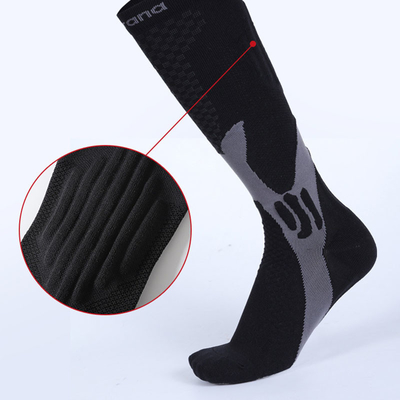 Wholesale Custom Colorful 20-30mmhg Travel Sport Medical Knee High Running Cycling Nurse Football Compression Socks