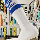 Summer Custom Logo China Make Over Knee Stocking Cheap Polyester Football Socks