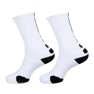 Factory Custom Logo Athletic Cotton Socks Basketball Custom Mens Basketball Socks