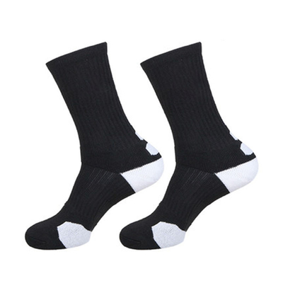 Factory Custom Logo Athletic Cotton Socks Basketball Custom Mens Basketball Socks