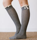 Wholesales Classic Long Lacy Lace Over The Knee Socks Fashionable Hollow Lady'S Boot Socks