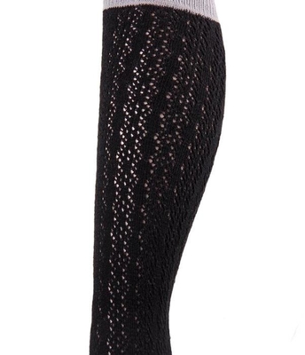 Women Classic New Thigh Socks Ladies Hollow Lace Over The Knee Boot Socks