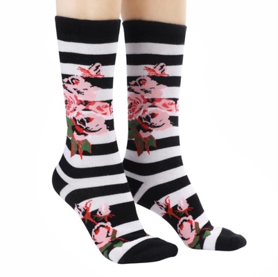 Hot Sale Autumn New Casual Fashion Classic Striped Cactus Cotton Women Socks