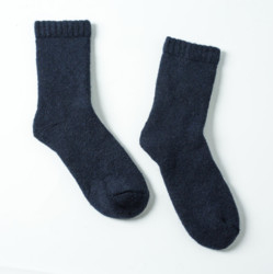 Hot Sale Wholesale Winter Super Thick Thermal Fashion Solid Cozy Wool Socks Men