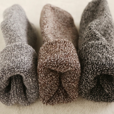 Hot Sale Wholesale Super-Thick Men Winter Casual Thermal Smart Wool Socks