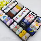 Wholesale Good Quality Cheap Cute Cartoon 5 Pairs Gift Box Pack Breathable Cotton Crew Women Socks