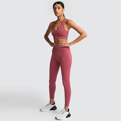 New Style Wholesale Sport Suit Women Fitness Clothing Sport Wear Yoga Set Gym Sportswear Running Leggings Women Set