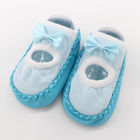 Newborn Hot Selling Fancy Gifts Box Pack Lace Flower Bows Crown Princess Headband Set Anti Slip Cotton Baby Socks