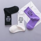 Hot Sale Fashion products dollar and letters soft cotton couples socks