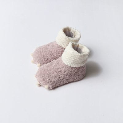 Newborn Hot Selling New Infant Floor Socks Non-Slip Baby Toddler Socks Soft Cotton Newborn Socks