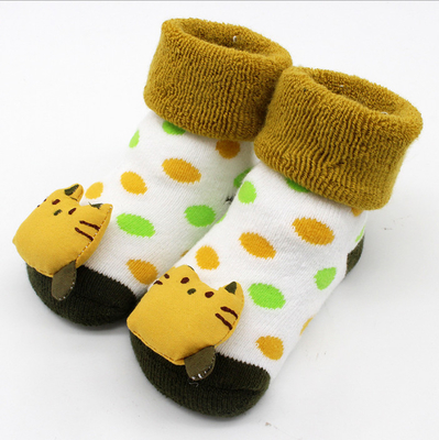 Wholesale high quality cotton Thickening Warm Antiskid Floor Baby Socks