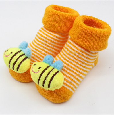 Wholesale high quality cotton Thickening Warm Antiskid Floor Baby Socks