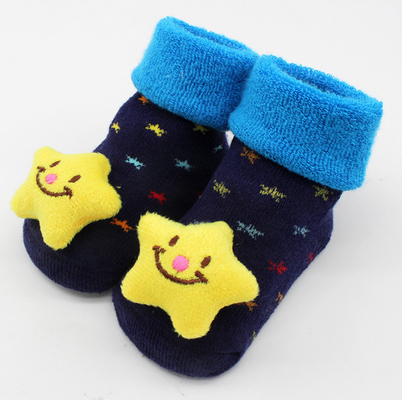 Wholesale high quality cotton Thickening Warm Antiskid Floor Baby Socks