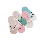 Good Quality New Style Wholesale Cartoon Cute Animals Cotton Knitted Invisible Socks