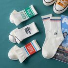Hot Sale Japanese Hip Hop Skateboard Letters Pattern Men Sport Socks Unisex Couples