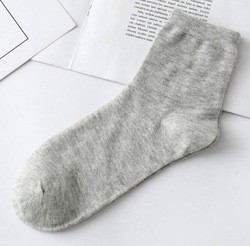 High Quality Wholesale Cheap factory Price Pure Color Cotton Socks Business Men Dress Socks