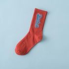 Hot Sale Crazy Socks Fashion Letters Adult Skateboarding Hip Hop Cotton Socks For Man