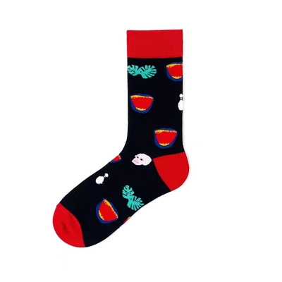 Hot Sale Unique Jacquard Skateboard Funny Happy Custom Socks Men Trendy Crew Funky Novelty Crazy Socks Fun