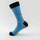 Hot Sale Autumn New Character Foods Pizza Sushi Couples Soft Cotton Socks Men