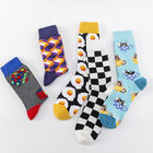 High Qualty Wholesale New Fashion Poached Egg Couples Soft Cotton Socks Men