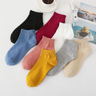 wholesale Autumn Hot Sale Fashion  Pattern Jacquard Breathable Cotton Fancy Crew Couples Socks