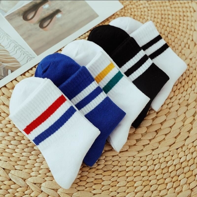 Wholesale All Seasons Simple White Grey Black Ankle Men Socks