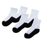 Wholesale All Seasons Simple White Grey Black Ankle Men Socks