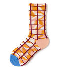 Wholesale Autumn Hot Sale Fashion  Pattern Jacquard Breathable Cotton Fancy Crew Couples Socks