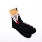 Wholesale Happy Socks Man Figure Character Jacquard business Sock Breathable Cotton Fashion Crew Man Socks