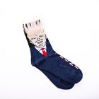 Wholesale Happy Socks Man Figure Character Jacquard business Sock Breathable Cotton Fashion Crew Man Socks