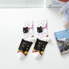 New Product Couple Fashion Trendy Tube Socks Ins Creative Cartoon IIllustration Socks Female Jacquard Skateboard Socks