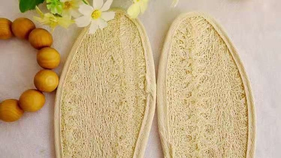 Hot Sale All Natural Organic Green Insole Sweat-Absorbing Deodorant Loofah Insole